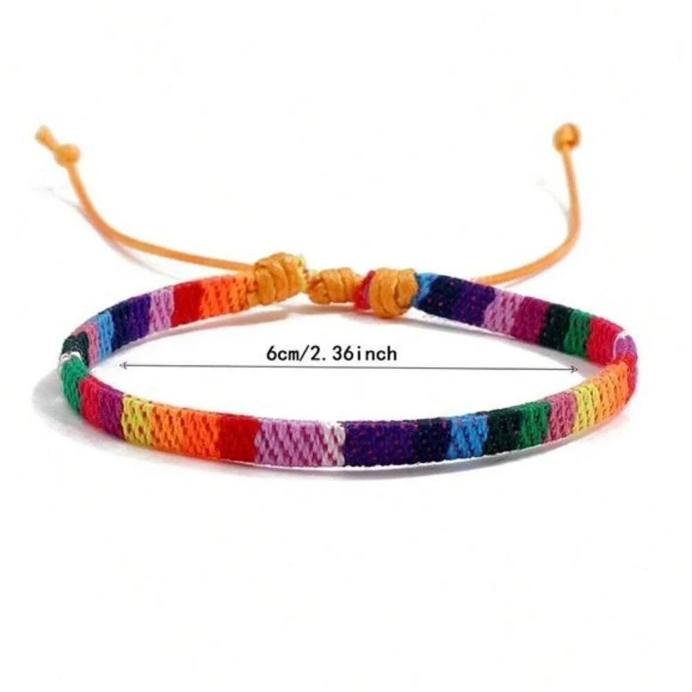 12pcs Boho Surfer Beach Bracelet Set‎ Men & Women Braided Boho Summer Bracelets